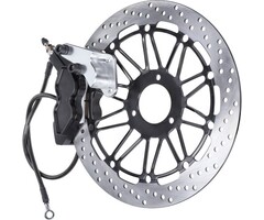 remschijf DMP + remklauw set oversized voor mb5, mb8, honda