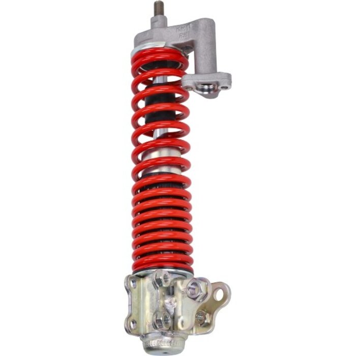 schokbreker Piaggio origineel rechtsvoor rood mp3 400, mp3 500cc, mp3-300cc 1c004718r