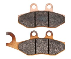 remblokset malossi synthetisch euro 3/4/5 voor beverly 250cc, beverly 300cc, gts 300, primavera 125 4t, runner 200cc, sprint 125 4t 6215013bs