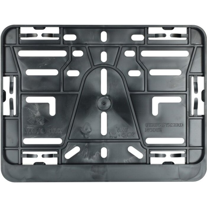 houder kentekenplaat motorfiets NL zwart