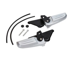 duo-voetsteun set Vespa glans zwart/zilver primavera, sprint