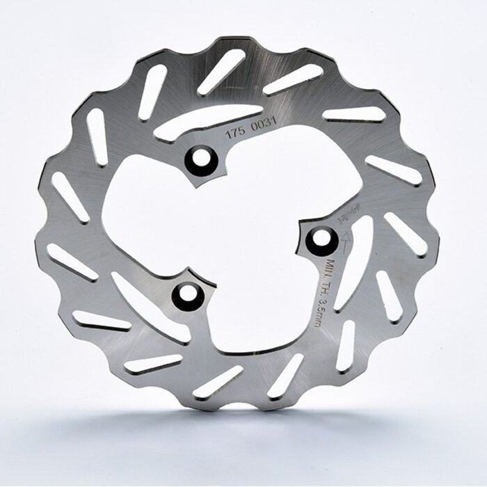 remschijf polini wave 3-gaats voor 190mm aprilia, minarelli, typhoon, neo 175.0061