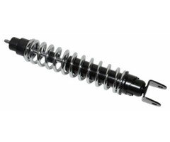 schokbreker DMP MDI 310mm zwart/chroom zip sp, nrg, runner, vespa lx, vespa S, zip2000