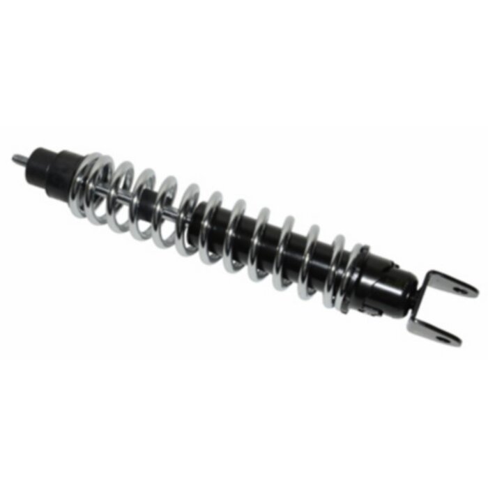 schokbreker DMP MDI 310mm zwart/chroom zip sp, nrg, runner, vespa lx, vespa S, zip2000