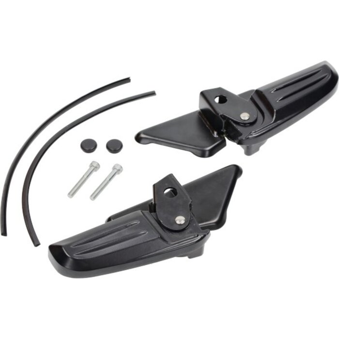 duo-voetsteun set Vespa zwart primavera, sprint