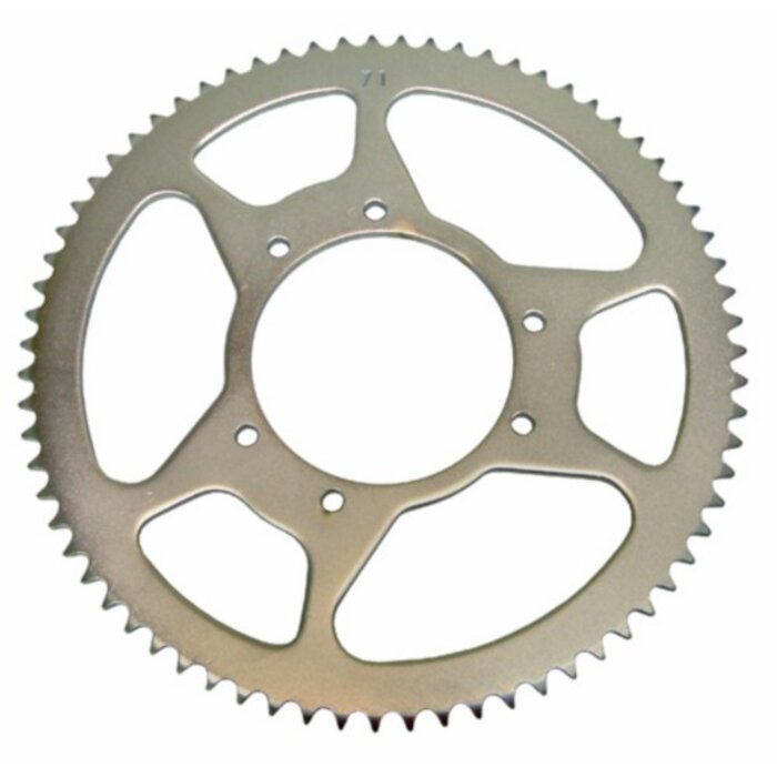 achterkettingwiel DMP 71t dt50r, dt50sm, furia, ryz, senda, smx, xsm, xtm