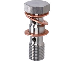 banjoboutset dubbel remhendel/remklauw m10x1 lang 38mm