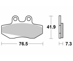 remblokset sbs voor gpr, mrx, rx, smx, xr6 148hf