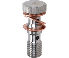 banjoboutset dubbel remhendel/remklauw m10x1.25 lang 38mm