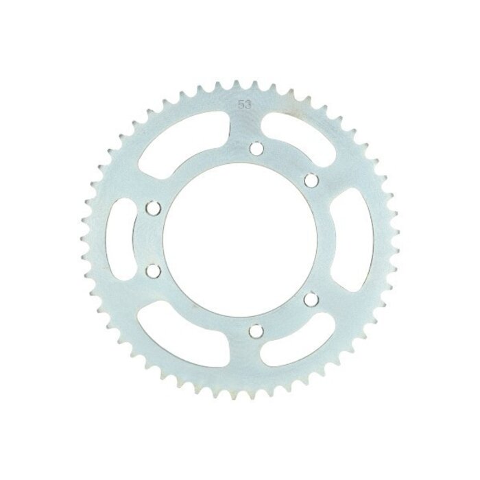 achterkettingwiel DMP 53t derbi, furia, senda, senda sm, senda x-treme, aprilia, rx, sx, peugeot, xp6, rieju mrt, rieju mrt pro