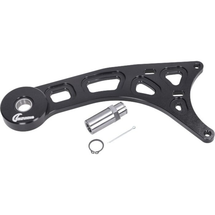 brace / torsen DDL cnc lang carter 50cc zwart nrg, piaggio &amp; gilera, runner, stalker