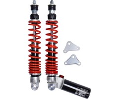 schokbrekerset yss achter g-top rood/zwart gts alle mod., GTS300 euro-5 tm302-340trc-11-858