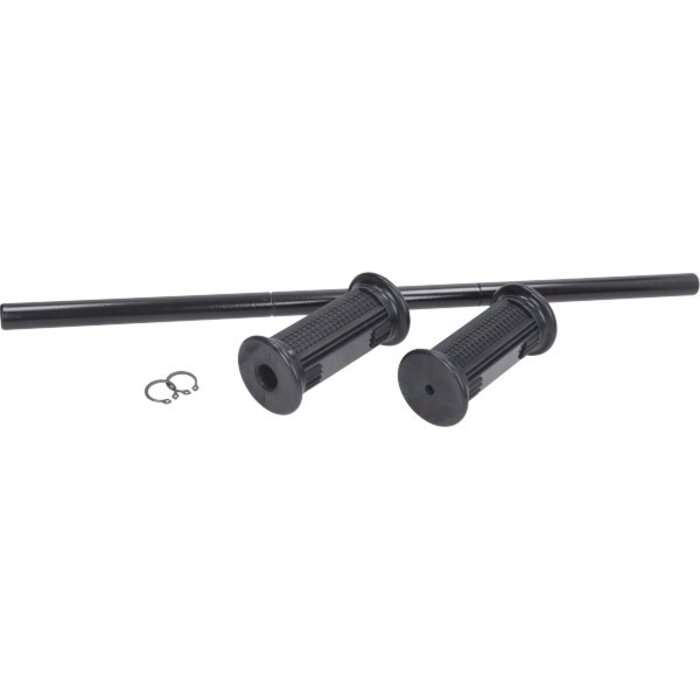 voetsteunbeugel DMP + rubbers zwart puch maxi