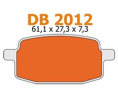 remblokset delta voor arriva, baotian, big max, BTC Old Classic, dax, monkey, scorza, v-clic db2012