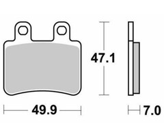 remblokset sbs dt50r, elyseo, elystar 167hf