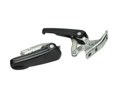 duo-voetsteunset Vespa zwart mat gts 125cc, gts 250cc, gts 300