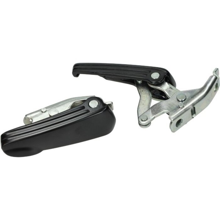 duo-voetsteunset Vespa zwart mat gts 125cc, gts 250cc, gts 300