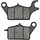 Remblokset achter geschikt voor Niu N1S, Delivery, Honda Wave en Kawasaki Z Pro 125