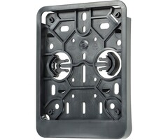 houder kentekenplaat staand Belgie zwart