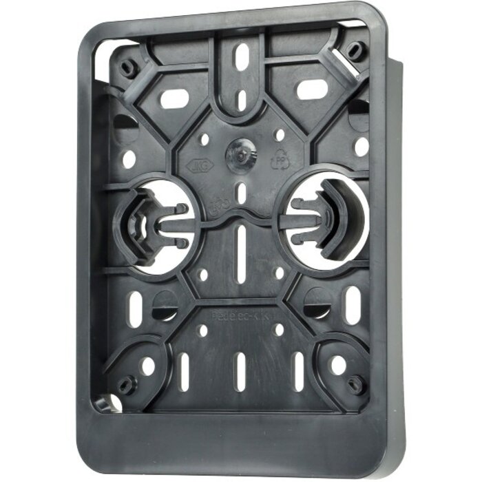 houder kentekenplaat staand Belgie zwart