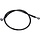 remleiding DMP staal 75cm zwart mb, mb5, mb8, honda