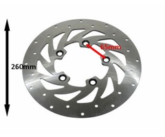 remschijf voor 260mm agility 16inch, people-s