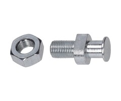 bout inclusief moer remankerplaat vergrendelingsnok achter maxi, puch maxi