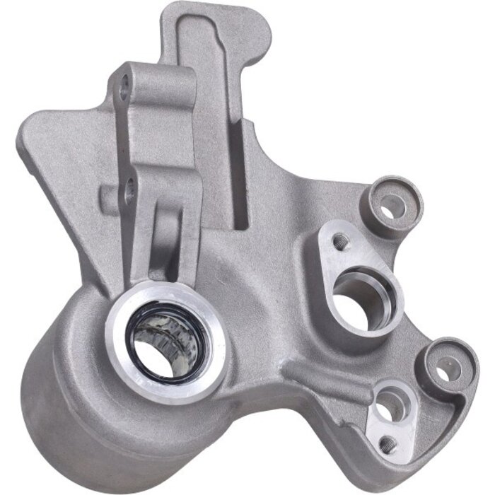 schokbrekerhouder Piaggio origineel links mp3 500cc, mp3 530 HPE, mp3-300cc, mp3-350cc, mp3-400cc 2b0006085