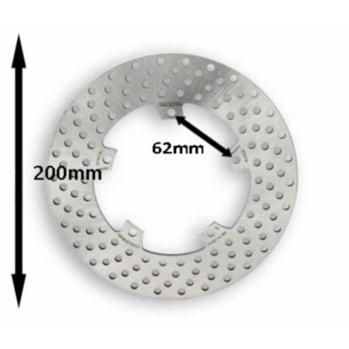 remschijf malossi 200mm lx, primavera, sprint, vespa S, zip2000sp 629078