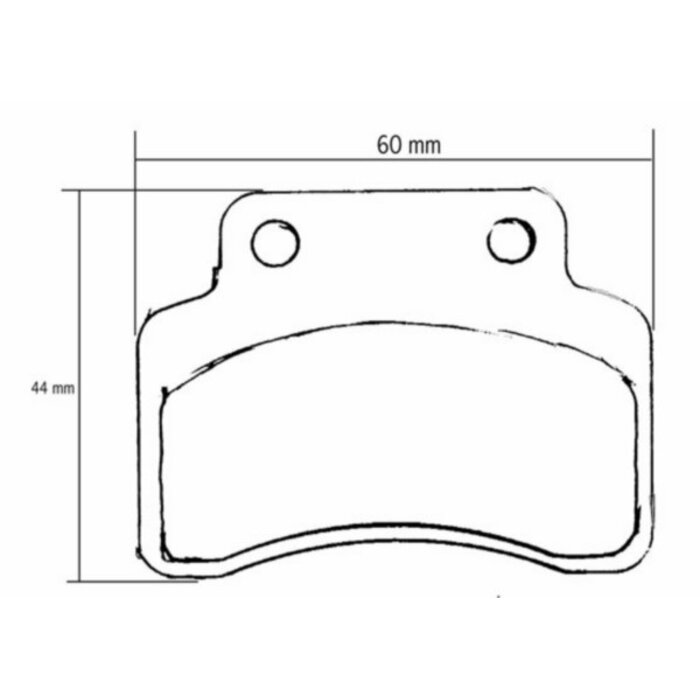 remblokset sbs voor cpi, generic, heroism, ideo, keeway, tgb, xor 141hf