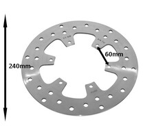 remschijf Piaggio origineel voor 240mm fuoco, runner, mp3 649226