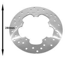 remschijf Piaggio origineel 180cc achter 240mm beverly, mp3, nexus 56498r