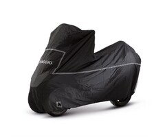 beschermhoes Piaggio origineel + windscherm zwart mp3, x10 605290m001