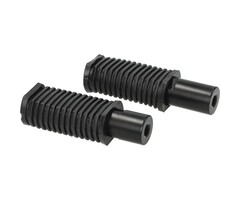 voetsteunset (made in EU) Honda zwart wallaroo