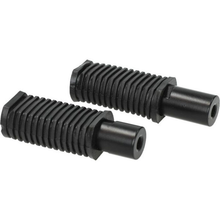 voetsteunset (made in EU) Honda zwart wallaroo