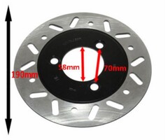 remschijf Sym origineel voor 190mm cello/allo, fiddle 2, fiddle 3, jet euro X, orbit, xpro 45121-aaa-000-k-m3