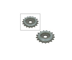 voorkettingwiel + rubber A-kwaliteit 17t puch maxi, puch