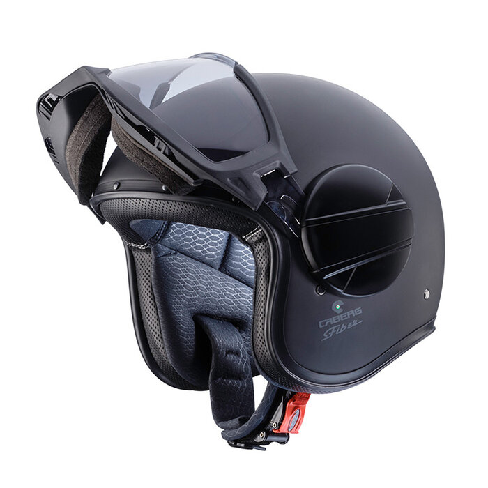 Caberg Caberg Ghost X Jethelm – Open‑Face Scooterhelm met Anti‑Scratch Vizier en Masker – ECE 22.06 – Intercom Ready