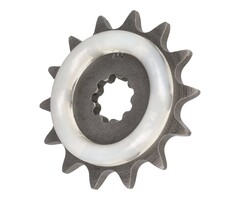 voorkettingwiel + rubber A-kwaliteit 14t puch maxi, puch