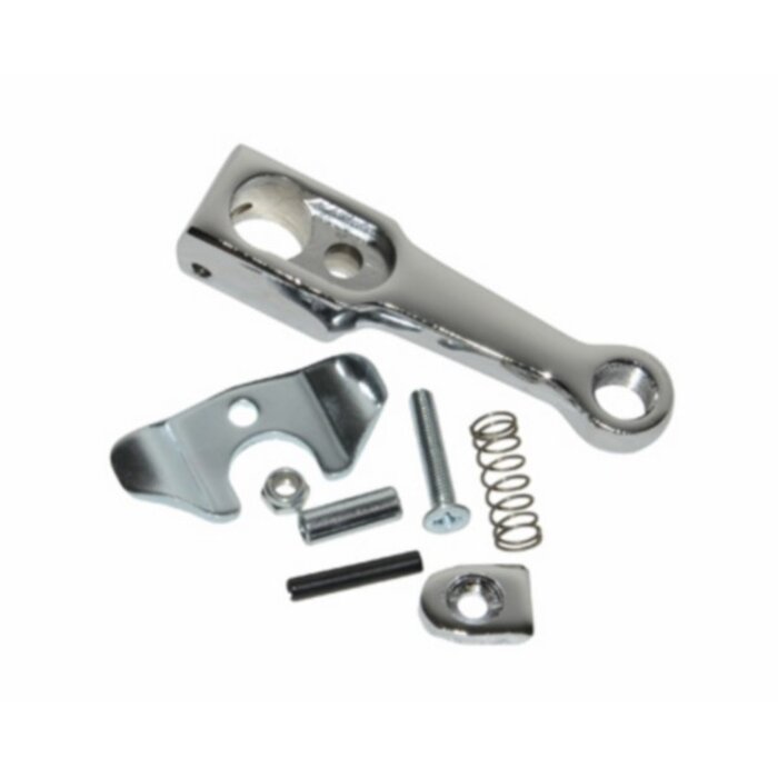 crank compleet verstelbaar rechts chroom kreidler