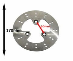 remschijf Peugeot origineel 170mm kisbee 4t 778640
