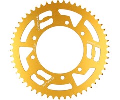 achterkettingwiel Doppler 53t goud aprilia, derbi, furia, peugeot, rieju mrt, rieju mrt pro, rx, senda, senda sm, senda x-treme, sx, xp6 491209