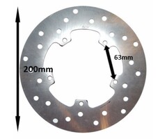 remschijf DMP voor 200mm et2-et4, fly, lxv, primavera, sprint, vespa lx, vespa S, zip sp, zip2000sp