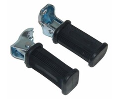 duo-voetsteunset origineel kwaliteit vierkant camino, puch, puch maxi, sachs, kreidler, zundapp