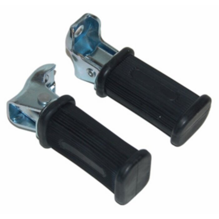 duo-voetsteunset origineel kwaliteit vierkant camino, puch, puch maxi, sachs, kreidler, zundapp