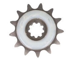 voorkettingwiel + rubber A-kwaliteit 13t puch maxi