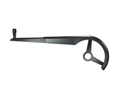 kettingrand + steun compleet V8 - V20 zwart fatbike