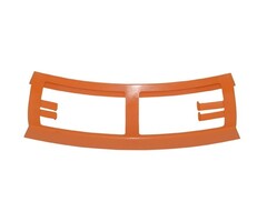 verbindingsstuk frame achterspatbord 1968-1972 oranje kreidler