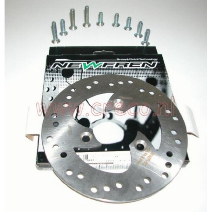 remschijf newfren voor+achter 190mm aerox, neo, sr alle mod., typhoon, viva df4001