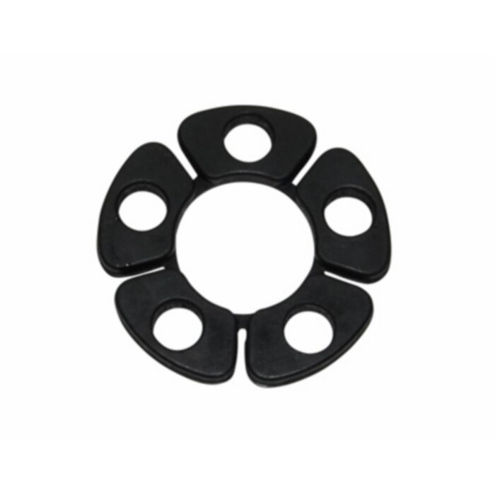 rubber achterkettingwiel drager kreidler